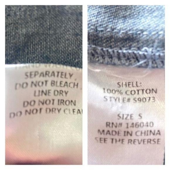 Signature8 Ruffle Collar Chambray Jumpsuit - Picture 12 of 12